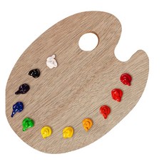 油畫調色板 P01 款式1 30*40cm, 一格, 1個