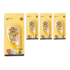 STUDIO EIGHT Line Friends迷你修正帶, 隨機出貨, 4入