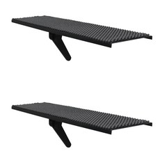 LDLMOUNT 便攜式多功能置物支架 APL-S450, 2個, 黑色