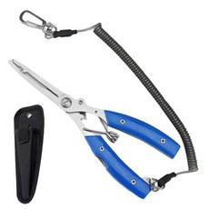 Market Leve擬餌釣魚多功能鉗子, 藍色