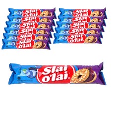 Slai O'lai 夾心餅乾 藍莓口味, 12包, 128g