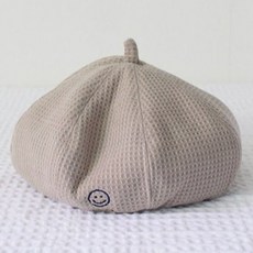 兒童Ray鬆餅格紋貝雷帽