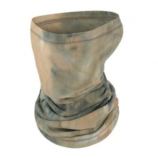 防寒刷毛運動保暖脖圍兼口罩, no6 黃土染色, 1個