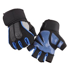 happy joint 男士訓練雙帶手套, 藍色