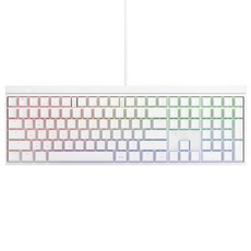 CHERRY 電競機械式有線靜音鍵盤, 白色, CHERRY MX BOARD 2.0S RGB(紅軸), 靜音紅軸