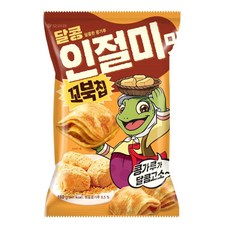 꼬북칩 달콩 인절미, 160g, 1개
