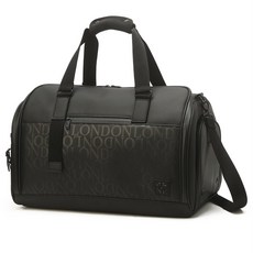 UNIQUE ITEM標誌亮點輕量波士頓包, 黑色