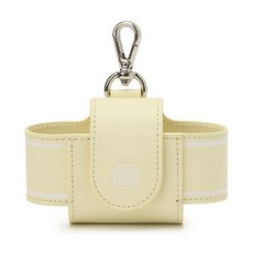 SPECAIL CLASSIC 로고 포인트 소가죽 프리미엄 볼케이스, 옐로우, 1개