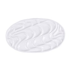 My Daily 美術水彩顏料 橢圓形調色盤, 1個, 橢圓形