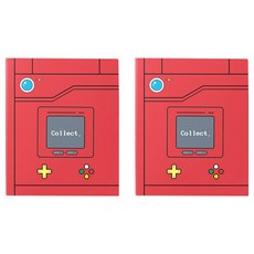 卡片收藏冊 2入, 紅色的, 10張