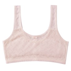 puddingunderwear 學生棉質鏤空第1階段胸罩