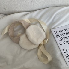 可愛絲帶耳罩 均碼