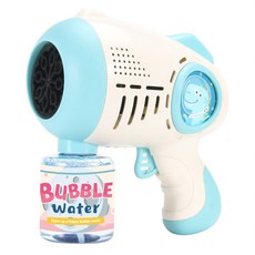 颶風10孔渦輪泡泡槍, 藍色, 1個