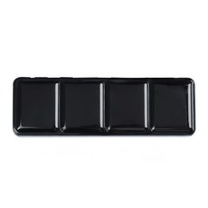 My Daily 水彩顏料調色盤 黑色, 9格+24格, 1個