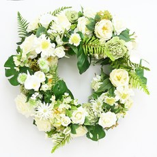 Garden in the City 大型內部花租賃, 白色的