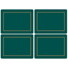 [쿠팡수입] 핌퍼넬 클래식 테이블매트 4p 세트, 에머랄드, 401 x 298 mm, 4개