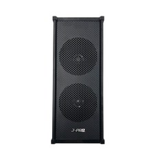 풀레인지 20W HI 임피던스 벽걸이형 실내용 컬럼스피커 블랙, J-PRO SCL-20WT