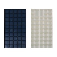 마이데일리 소프트 물감 수채화 팔레트 블루, 48칸, 1개