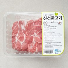 갓잡아 신선한 고기 생생포크팩 목심 구이용 (냉장), 1000g, 1개