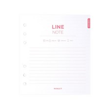 MINUIT 日記鑲嵌a6 tineline Jumbo, 128張