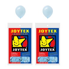 Party Show 馬卡龍氣球 15cm 100入, 2個, 藍色