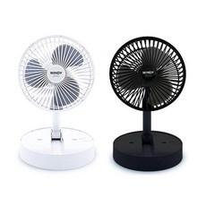 몬스터엑센 윈디제로 탁상용 선풍기 2p, FP-11, 화이트, 블랙