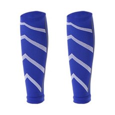 SUO 優質長筒足球腿套 左右一組, 藍色