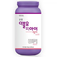 BORYUNG Edge分離乳清蛋白粉, 1個, 500g