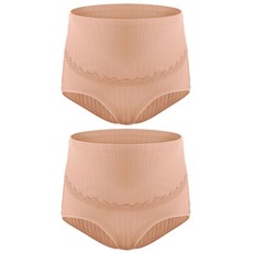 棉質透氣高腰孕婦內褲 2入