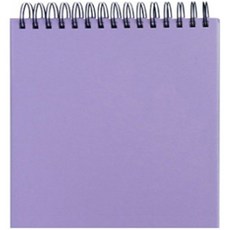 My Daily線圈素描本 紫色 200*200mm 40張, 1個