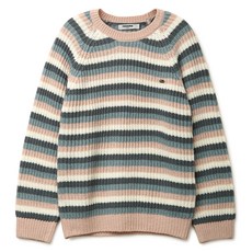 renoma KIDS 女童條紋長袖針織衫 R2232K456