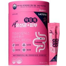 LACTOTOC 益生菌玻尿酸維他命粉隨身包 60條入, 60包, 1罐