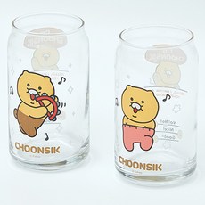 KAKAO FRIENDS 春植印花玻璃杯 2入組, 2入
