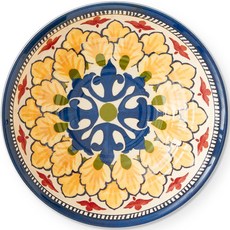 윌리엄스소노마 시칠리아 멜라민 스몰 딥 볼, 1개, 패턴 A