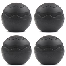 Breeze Moon 輕便露營椅腳套 4p, 4入, 現代黑色