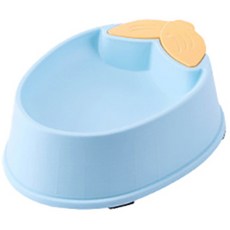 신신살롱 홍시 모양 반려동물 급식기, 블루, 1개