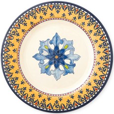 윌리엄스소노마 시칠리아 멜라민 디너 접시, 옐로우, 1개