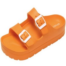 여성용 캐주얼 키높이 슬리퍼