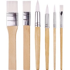 Belian水彩畫油畫尼龍刷具 6種組, 1套, 6種