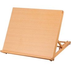 Velian 折疊式原木書桌 繪畫畫架