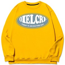 DIELCRI 男款大尺碼 DEC 鏡片標誌運動衫