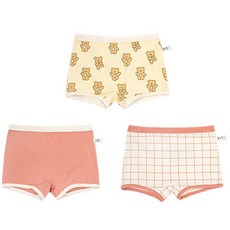 여아용 CC사각 N091 팬티 CCV91GYY107 3종 세트