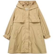 Perimitz 女童褶邊風衣外套 P2232C06305