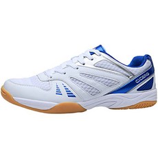 Leon網眼銀色線條運動成人桌球鞋 HY274