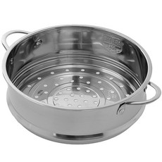 Tree 雙耳不鏽鋼蒸鍋, 20cm