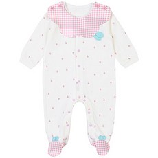 압소바 유아용 무무 턱받이 우주복