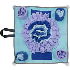 woollyoly울리올리 담요 펫 강아지 노즈워크 장난감 KYSP-002 20 x 20 cm, 1개