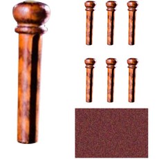 Crafter 優質琴橋弦釘 拉丁美洲蛇紋木, 1個