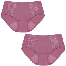 벨라뮤즈 레이스 샘방지 요실금 여성팬티 2p