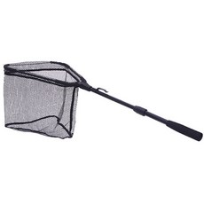 Booth Market簡易折疊式三角釣魚網, 黑色